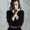 BRANSOLETKA CUFF DRUT SREBRNA- R.R.26