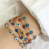 BRANSOLETKA DZIECIĘCA- TINY CHARM DARK BLUE. PIERWSZA BARNSOLETKA DLA DZIEWCZYNKI