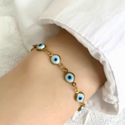 BRANSOLETKA DZIECIĘCA- TINY CHARM WHITE