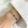BRANSOLETKA DZIECIĘCA Z MASĄ PLASTYCZNĄ NIEBIESKA- TINY CHARM