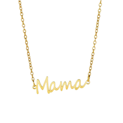 NASZYJNIK MAMA ZŁOTY- THE MOMENT