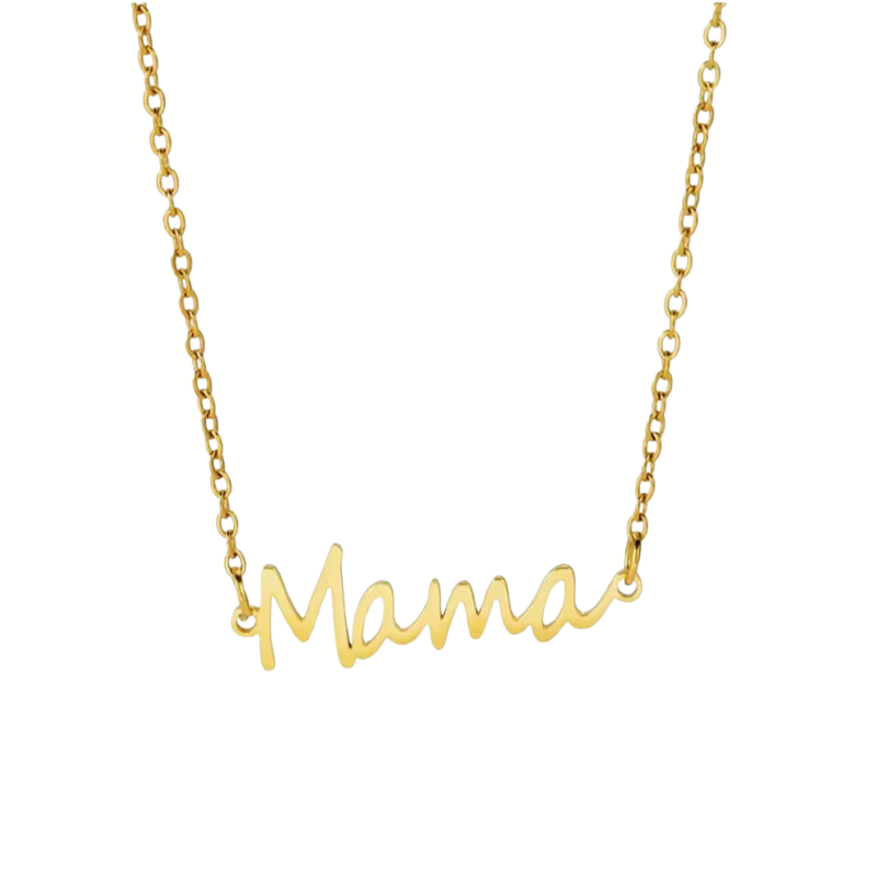 NASZYJNIK MAMA ZŁOTY- THE MOMENT