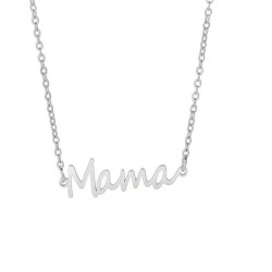 NASZYJNIK MAMA SREBRNY- THE MOMENT