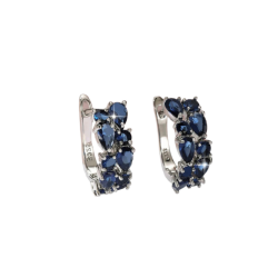 KOLCZYKI Z SZAFIRAMI- THE MOMENT