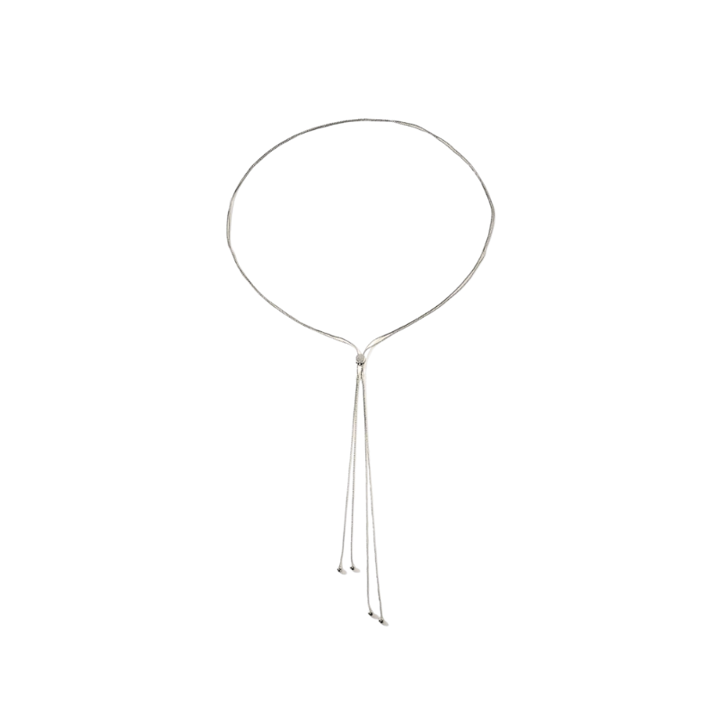 ŁAŃCUSZEK LINKA POSREBRZANY PODWÓJNA KRAWATKA- SILVER TIE ŁAŃCUSZEK LINKA POSREBRZANY PODWÓJNA KRAWATKA- SILVER TIE
