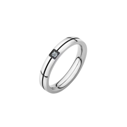 OBRĄCZKA Z EMALIĄ I KRYSZTAŁEM- THE MOMENT