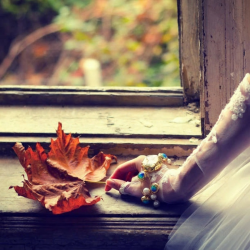 BRANSOLETKA Z PERŁAMI BARKOWYMI I SZKŁEM MURANO- ART OF STONE