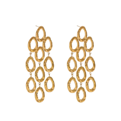 KOLCZYKI MŁOTKOWANE- STATEMENT PIECES