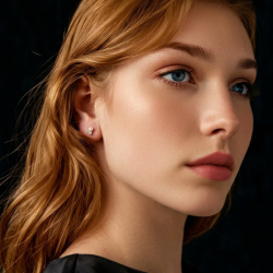 KOLCZYKI CYRKONIAMI I PERŁĄ SŁODKOWODNĄ- THE MOMENT