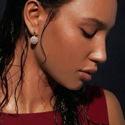 KOLCZYKI Z CYRKONIAMI- THE MOMENT