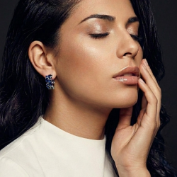 KOLCZYKI Z SZAFIRAMI- THE MOMENT